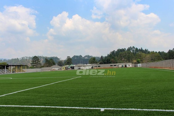 El nuevo y bonito estadio que se inaugurará en Campamento, Olancho