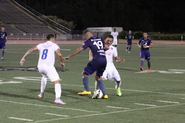 El juego Olimpia-Motagua en Nueva Orleans contado en imágenes