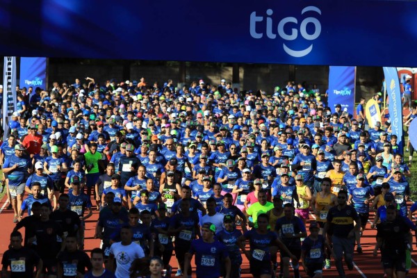 Las mejores imágenes que dejó el Tigo Run