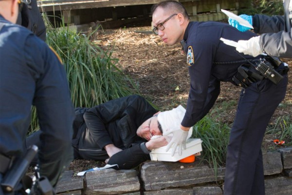 EN FOTOS: Momentos de terror cuando camión embiste a peatones en Nueva York