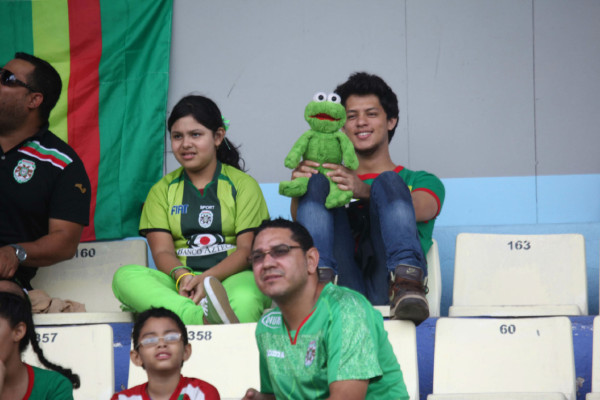 El ambiente previo al clasico Motagua vrs Marathon.