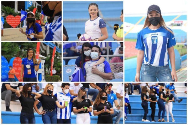 Las bellezas del Honduras vs Estados Unidos: las 'conejitas' acaparan las cámaras y roban corazones