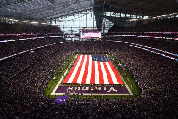 El espectacular estadio US Bank donde se jugará el Super Bowl LII