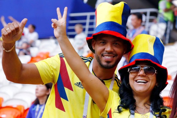 FOTOS: Las bellas chicas colombianas enamoran en el Mundial de Rusia