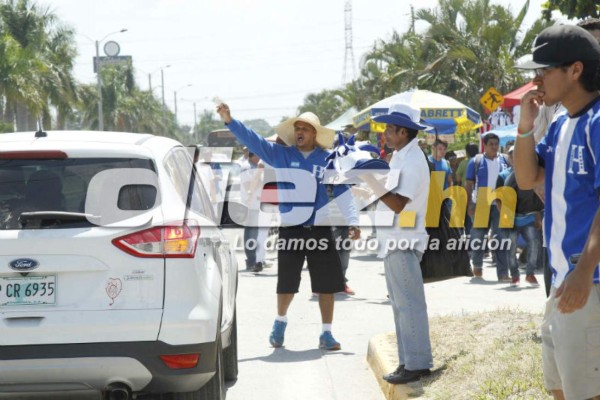 San Pedro Sula vibra previo al Honduras-Estados Unidos en el Olímpico