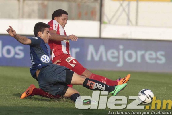 las mejores imágenes de la jornada 17 de la liga nacional de Honduras