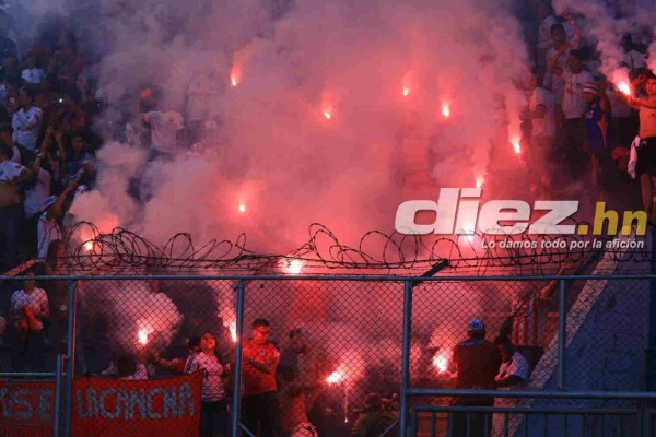 No se vio por TV: El bonito gesto del Olimpia y la policía hizo el mejor partido