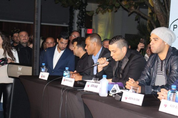 Así fue la presentación de Adriano con el Miami United FC