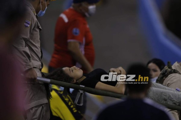 Peleas en las gradas y patadas entre jugadores; así de bravo fue el Real España-Marathón