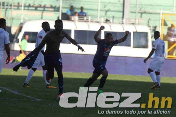 ¡Agarren a ese ciclón! Así festejó Motagua la eliminación del Olimpia