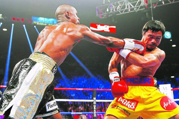 Las mejores fotos de la pelea Mayweather-Pacquiao