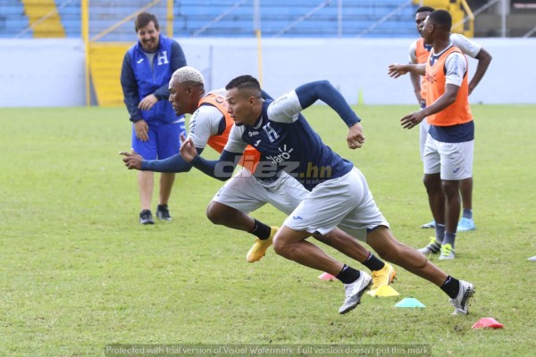 ¡Velocidad, potencia y definición! La Selección de Honduras trabaja al límite para llegar fina a la Copa Oro