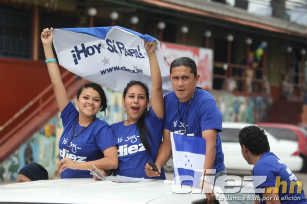 Las mejores imágenes del Honduras-México