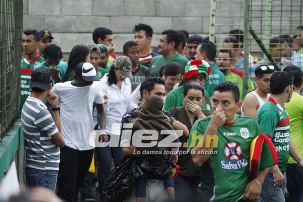 Las imágenes que no viste en TV de incidentes en el Yankel Rosenthal