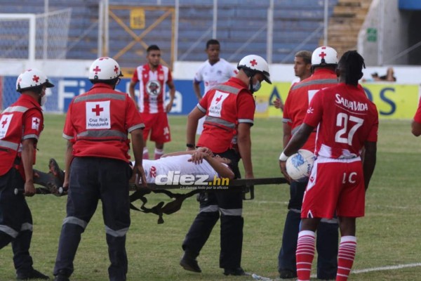 NO SE VIO EN TV: La bronca Banegas-Castellanos, festejo azul en el Yankel y lesiones en Olimpia