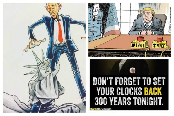 Con divertidos memes reciben a Donald Trump como presidente de Estados Unidos