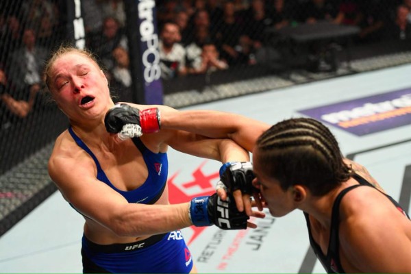Las imperdibles fotos que dejó la pelea entre Amanda Nunes y Ronda Rousey