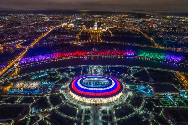 IMPONENTE: Así es el estadio Luzhniki donde será inaugurado el Mundial de Rusia 2018