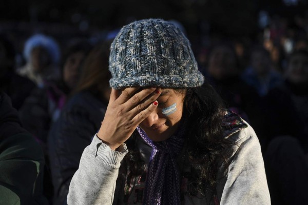 FOTOS: Llanto y desolación de los argentinos tras la derrota contra Croacia