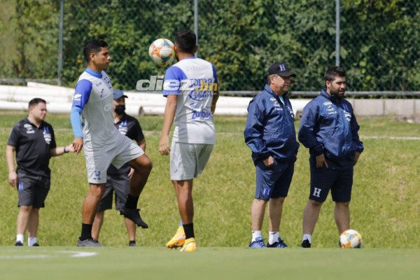 ¡Bromas, risas y camaradería! Así fue el cierre del primer microciclo del 'Bolillo' Gómez con Honduras