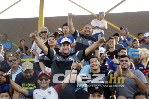 El ambientazo de la final Honduras Progreso-Motagua