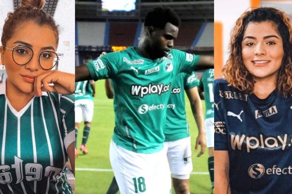 Mujer de palabra: Presentadora colombiana e hincha del Deportivo Cali se quita todo por apuesta