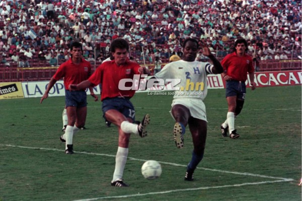20 fotos inéditas de Honduras en la primera edición de la Copa Oro en 1991