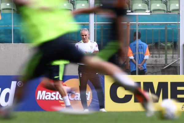 Fotos: Así se la pasan los brasileños y argentinos antes de verse las caras