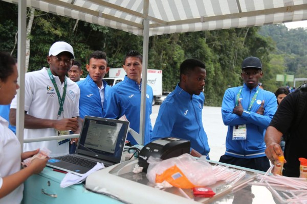FOTOS: Así se relajó la Sub 23 de Honduras en Rio-2016