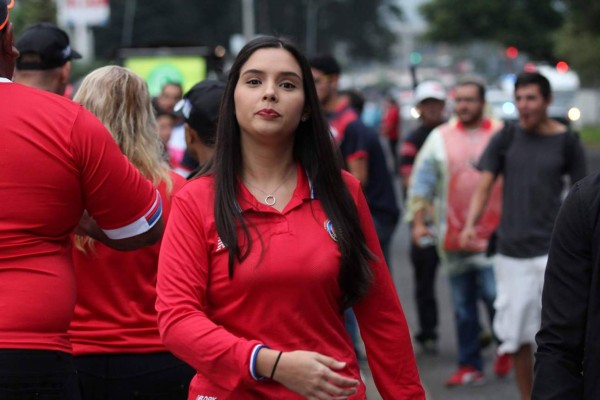 Impresionante ambiente en Costa Rica previo al duelo ante México