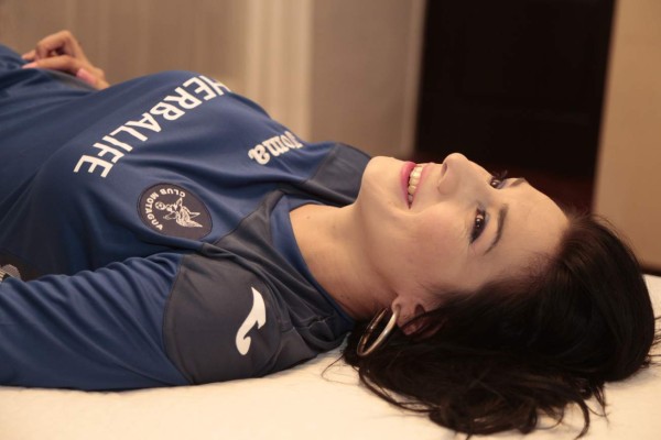 Dinora Ortiz, la periodista de Pespire que es fiel seguidora de Motagua