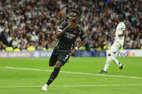 Saka les celebró en la cara, burla contra Bellingham y la polémica que Real Madrid nunca olvidará en Champions
