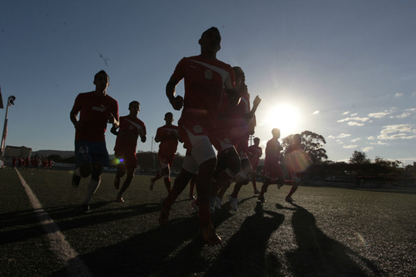 Primeros días de trabajo de Olimpia en 2013