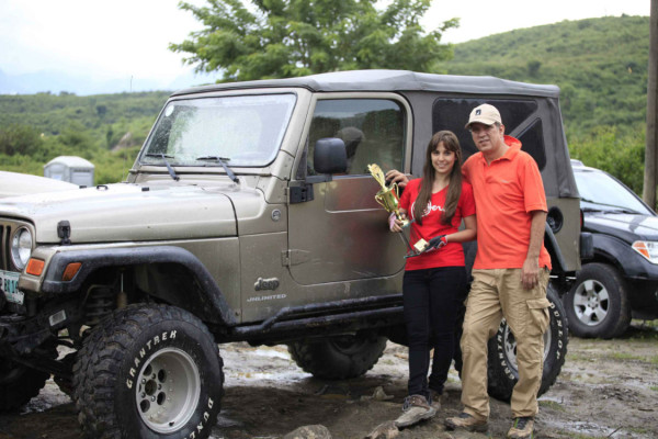Adrenalina y mucha emoción en la competencia del 4X4.