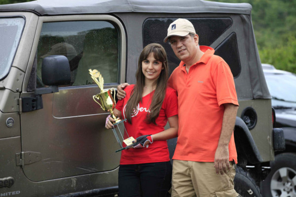Adrenalina y mucha emoción en la competencia del 4X4.