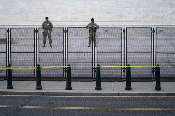 Alerta máxima: así está blindado el Capitolio ante las amenazas por parte de una peligrosa milicia