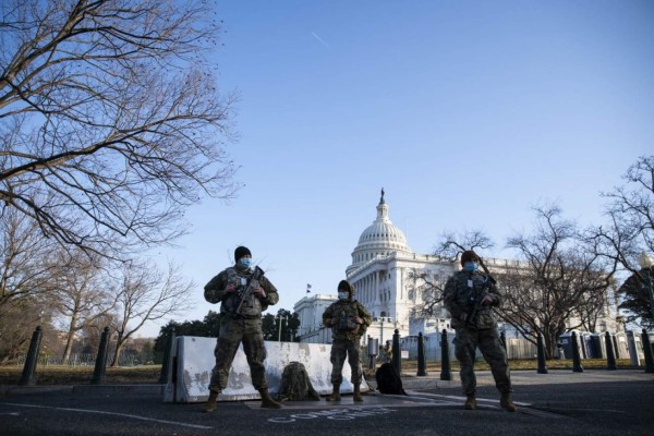 Alerta máxima: así está blindado el Capitolio ante las amenazas por parte de una peligrosa milicia