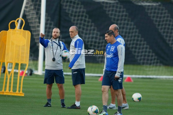 ¡Sin Danilo Acosta! Las imágenes del entreno de Honduras de cara al juego con El Salvador