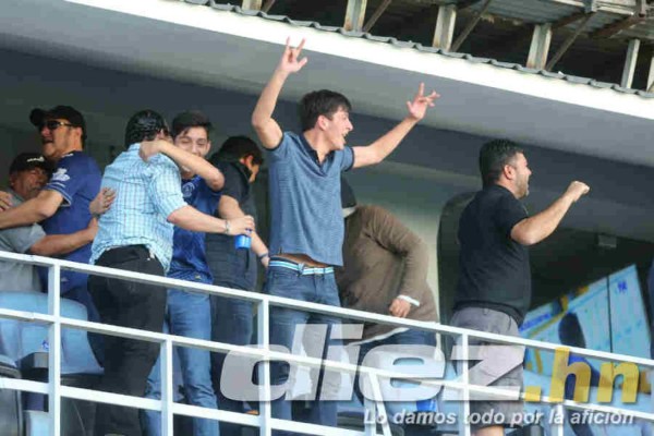 ¡Agarren a ese ciclón! Así festejó Motagua la eliminación del Olimpia