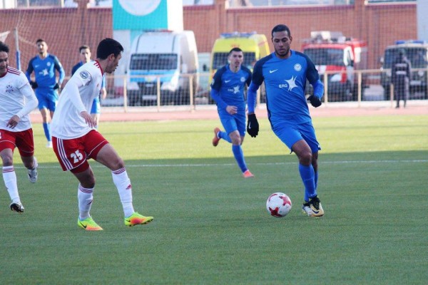 Eddie Hernández perdió con su club este día en Kazajistán