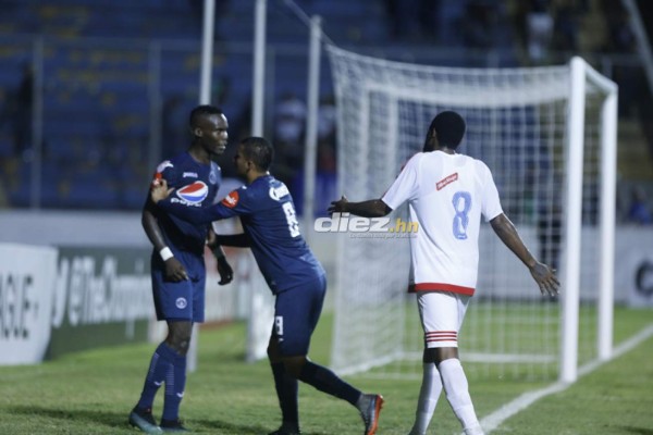 NO VISTE EN TV: La bronca entre jugadores de Motagua y Portmore United