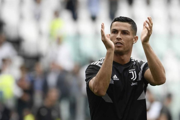 Así recibieron a Cristiano Ronaldo en su primer juego con la Juventus en el Allianz Stadium