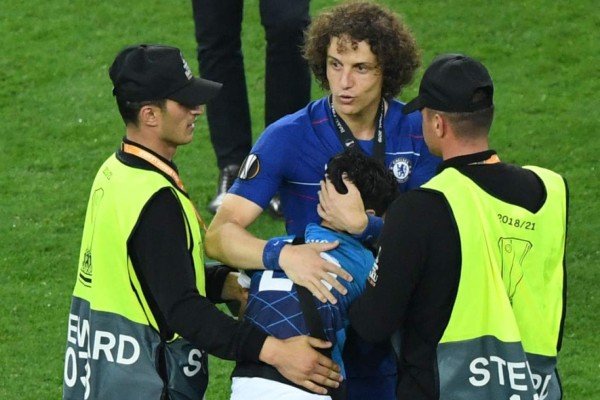 Real Madrid lo espera: Así fue el adiós de Hazard del Chelsea tras ganar la Europa League