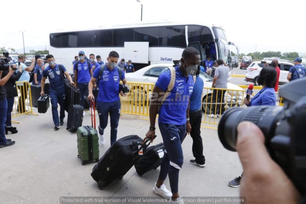 ¡Por el oro! La Selección de Honduras puso rumbo a EUA sin lesionados y con mentalidad ganadora