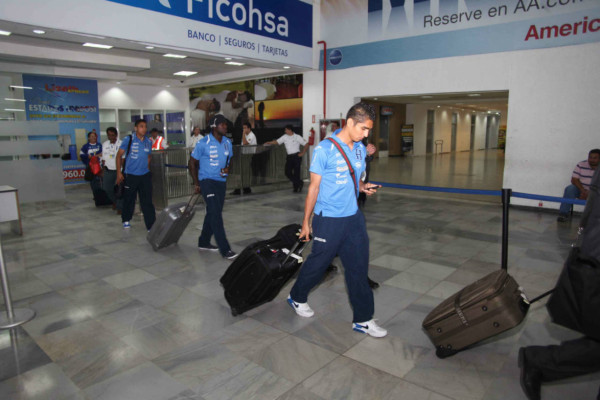 Honduras regresó a las 02:45 am de este sábado a San Pedro Sula