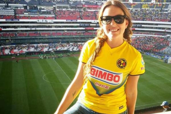 Patty López, la periodista mexicana hincha del América