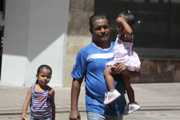 Ambiente antes del juego Honduras vrs Panamá