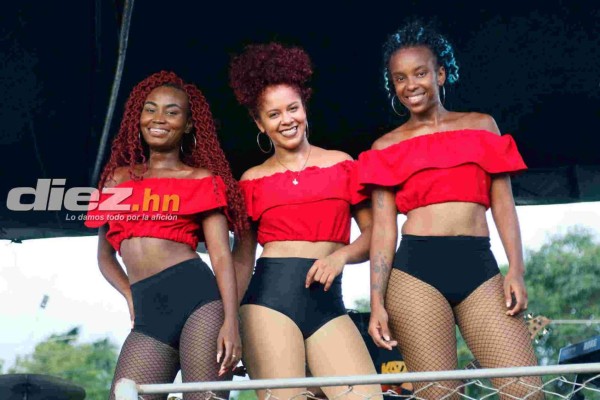 ¡Solo bellezas! Las lindas chicas que adornaron los juegos en El Progreso y San Pedro Sula