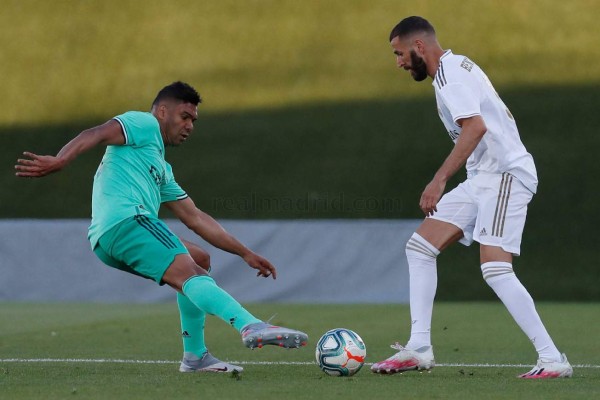 El entrenamiento del Real Madrid que se hizo viral a una semana de que vuelva la Liga Española
