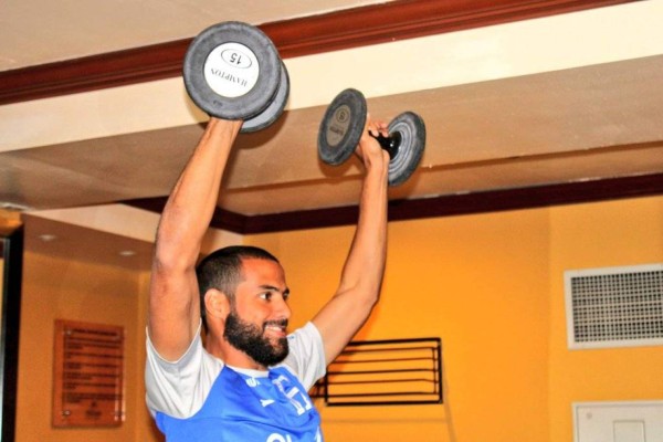 Viernes intenso para la H: trabajo de gimnasio, cancha y el arribo de un legionario a la concentración